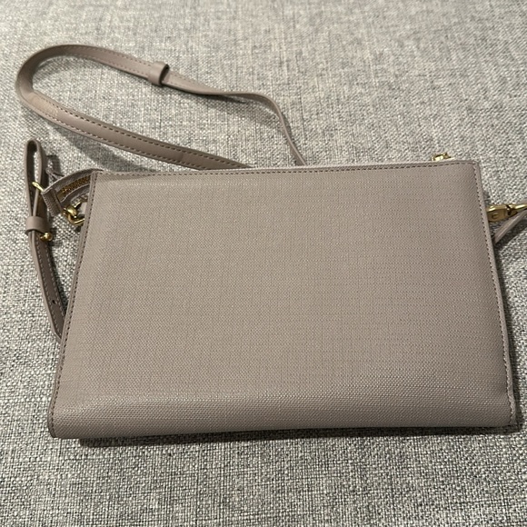 EUC Dagne Dover Essentials Clutch Wallet crossbody purse Bleecker Blush - Picture 2 of 7